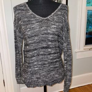 Express open back sweater